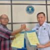 Penandatanganan Nota Kesepahaman (MoU) Kepala BNNK Donggala dengan Media Online, Media Cetak, dan Radio Ramayana Palu